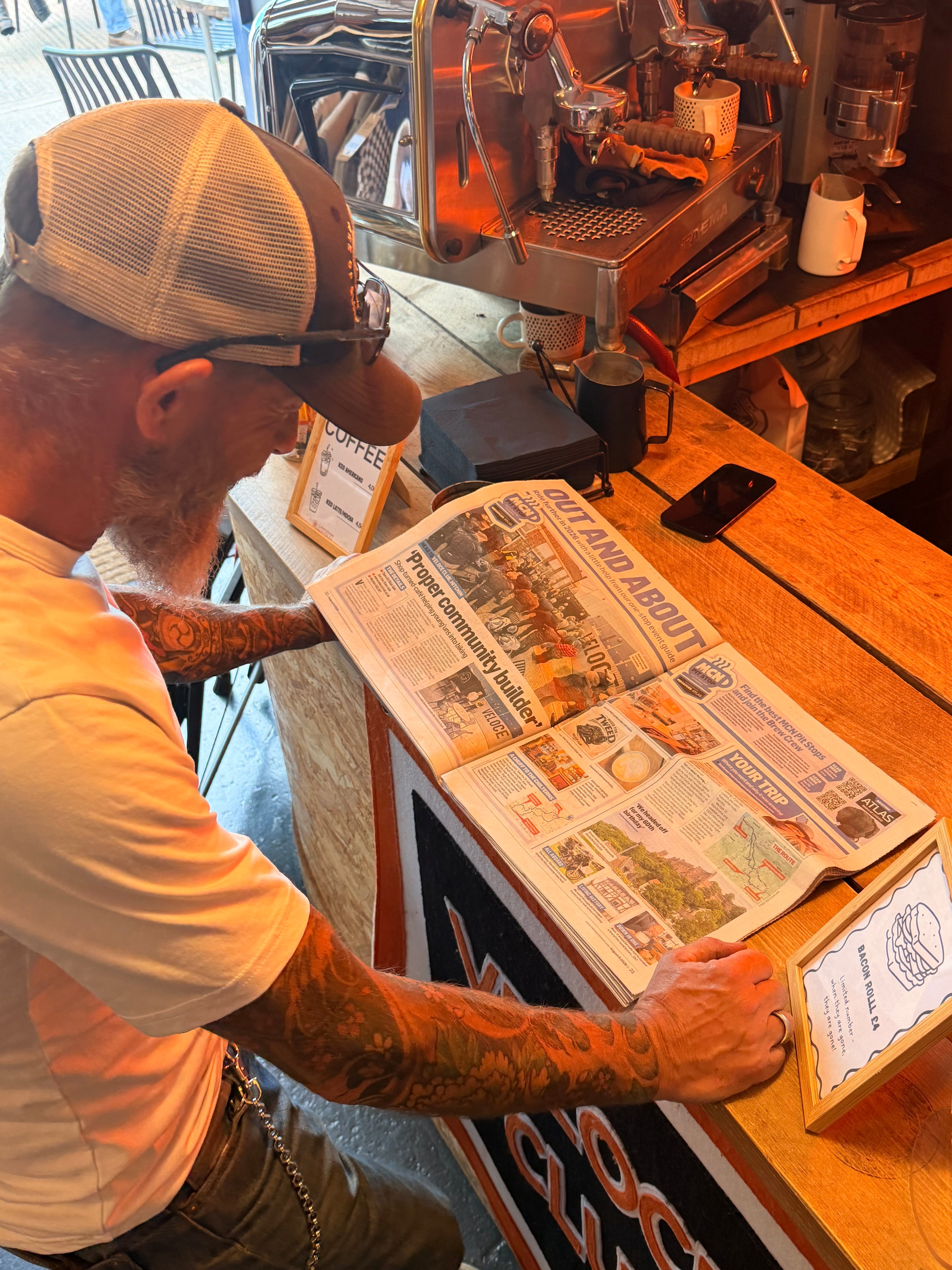 Seeing Veloce Club featured in MCN’s Out and About section — and included as an MCN Pit Stop — is a pretty lovely moment for us.: Apparently we’re ‘Proper Community Builders’