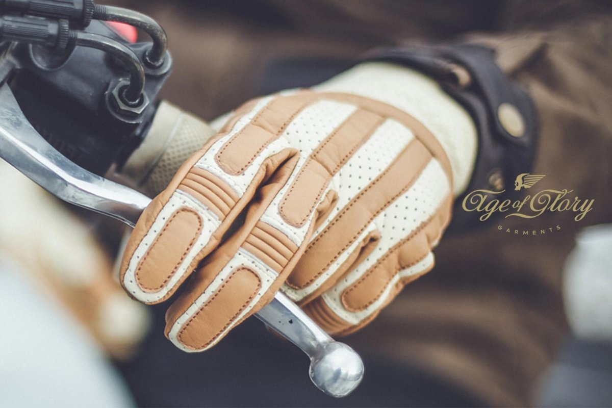 Cafe Racer Motorcycle Gloves - Veloce Club