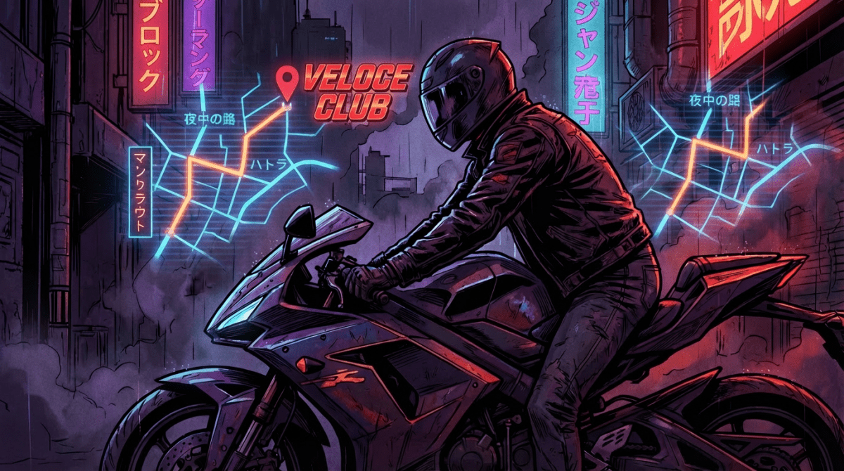 Motorcycle Navigation Routes (gpx files) from Veloce Club