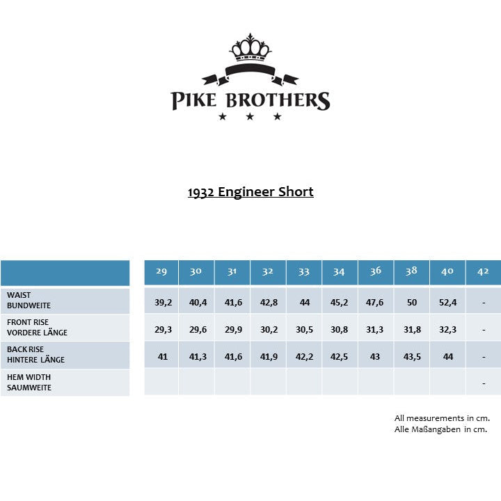 Pike Brothers 1932 Engineer Short Tarawa