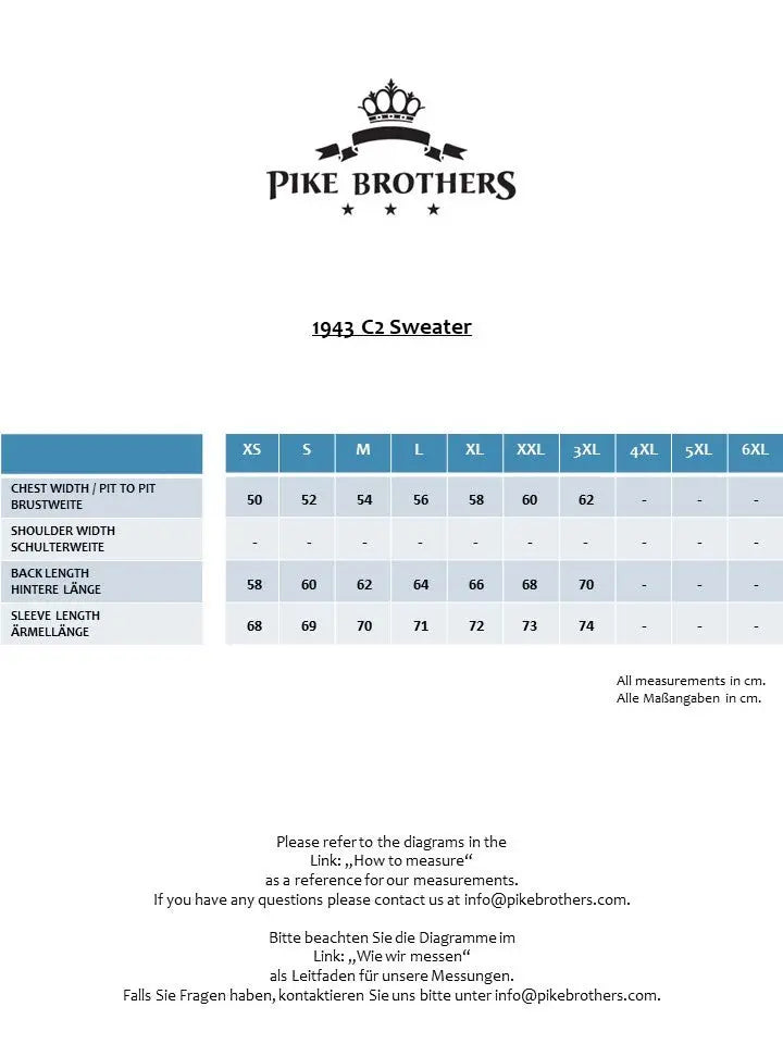 Pikes Brothers 1943 C2 Sweater Olive - available at Veloce Club
