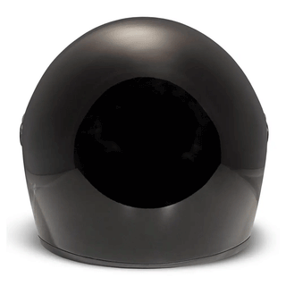 The DMD Rivale Solid Black full-face helmet: