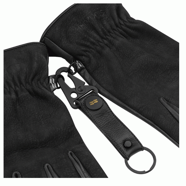 Silk Road Service Motorcycle Gloves in Black | Veloce Club