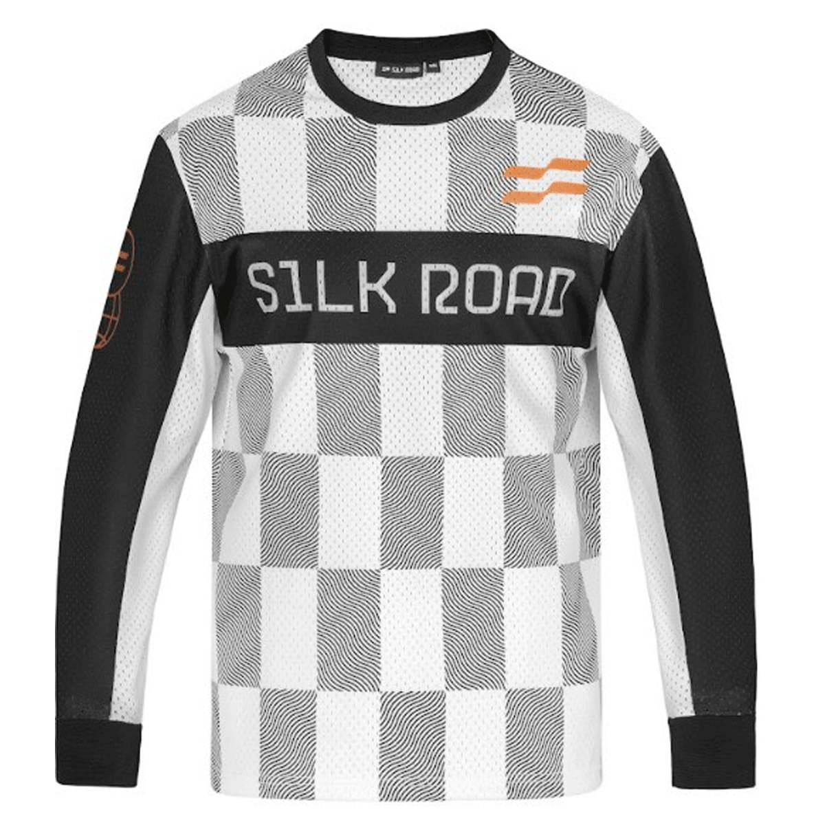 Silk Road Motorcycle Jersey in Black | Veloce Club