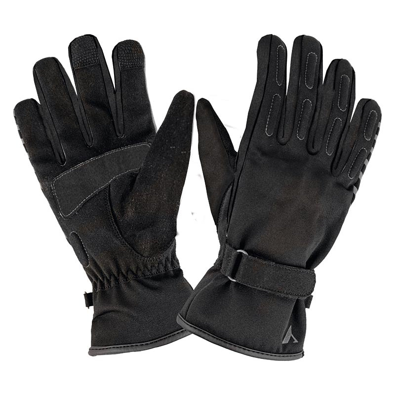 By City Portland II Women's Motorcycle Gloves Black | Veloce Club