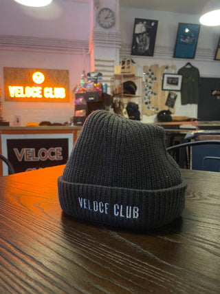 Veloce Club VC01 Fisherman Beanie Cap in GT Grey
