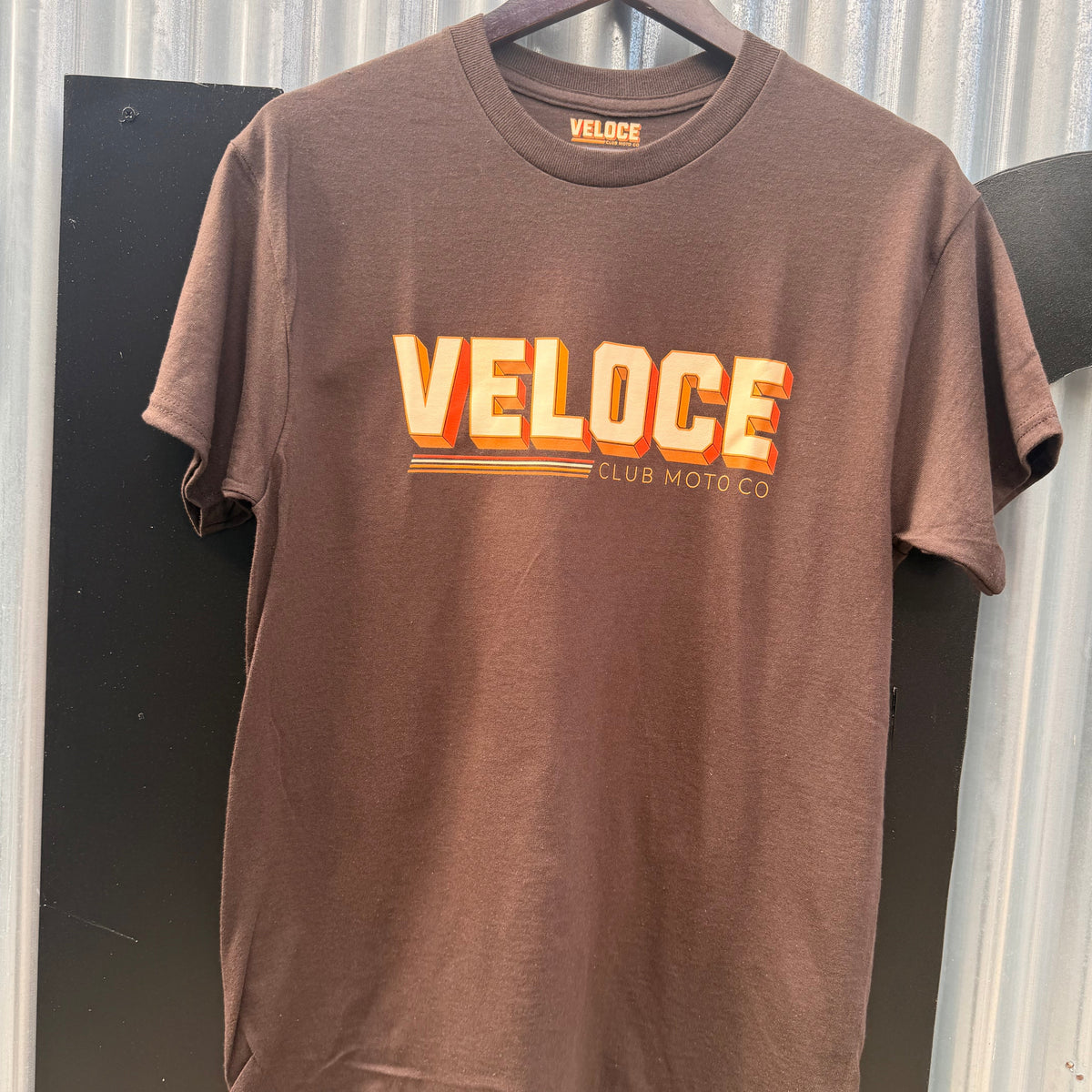 Veloce Club Malibu T-shirt in Brown