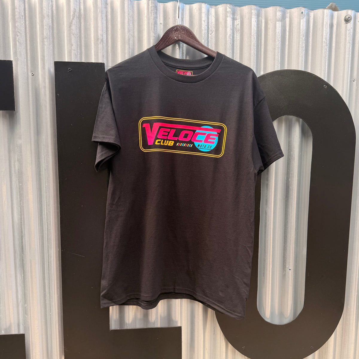 Veloce Club Neon 85 T-shirt in Blue