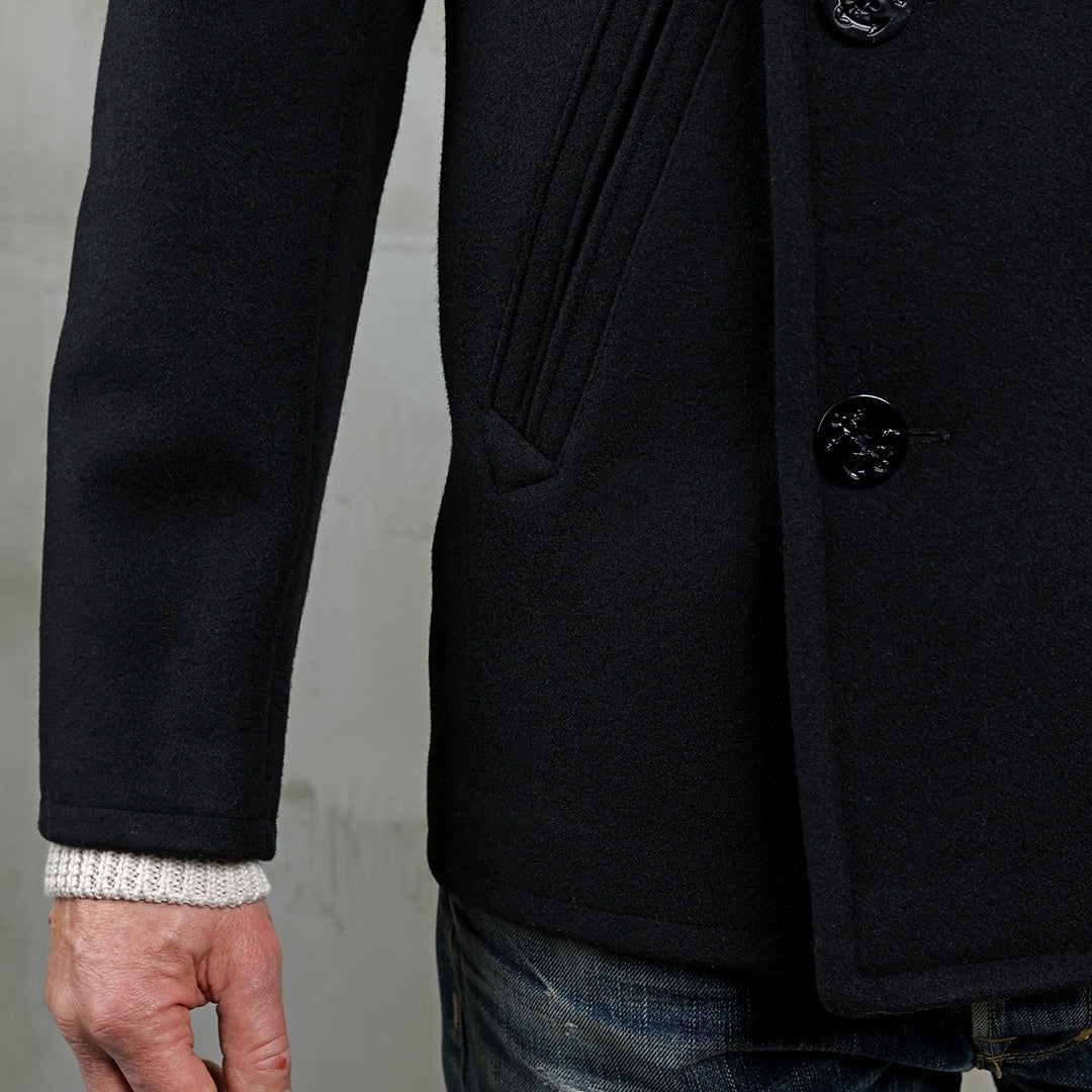 Pike Brothers 1938 Pea Coat Black | Veloce Club