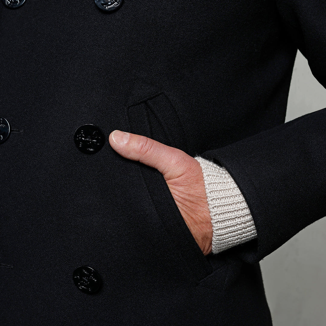Pike Brothers 1938 Pea Coat Black | Veloce Club