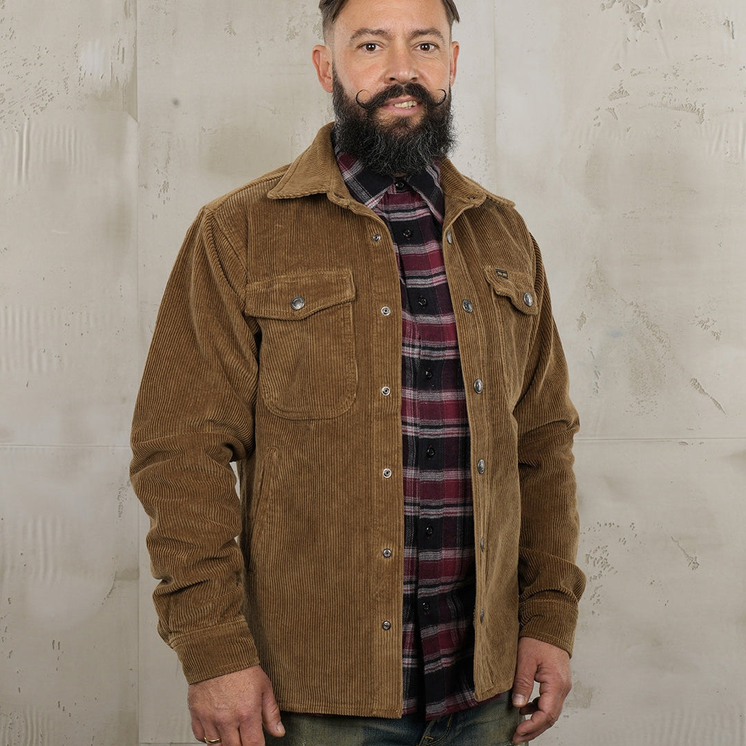 Pike Brothers 1967 CPO Shirt Light Brass Cord | Veloce Club