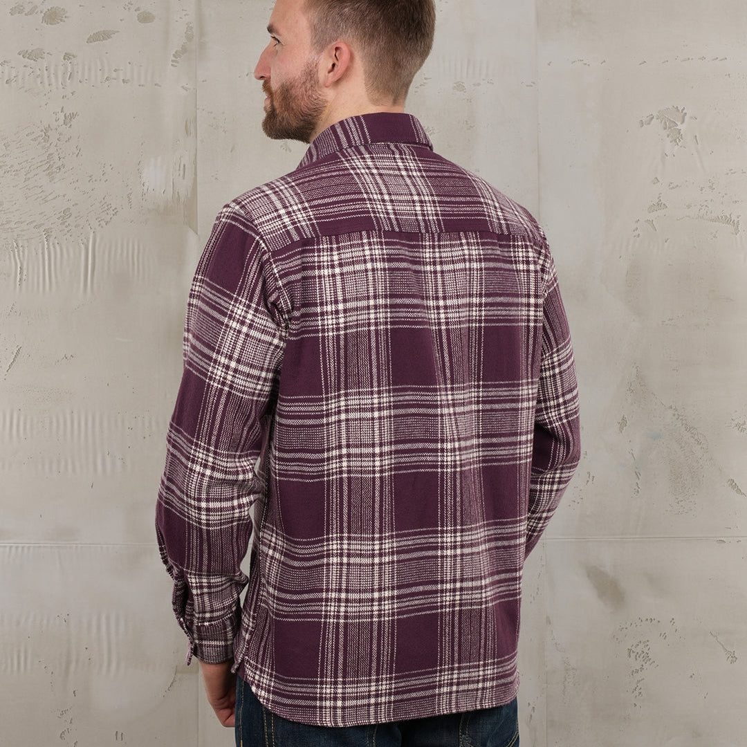 Pike Brothers 1937 Roamer Shirt Livingston Bordeaux | Veloce Club