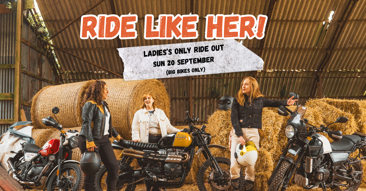 Ride Like Her - Ladies only Ride out at Veloce Club