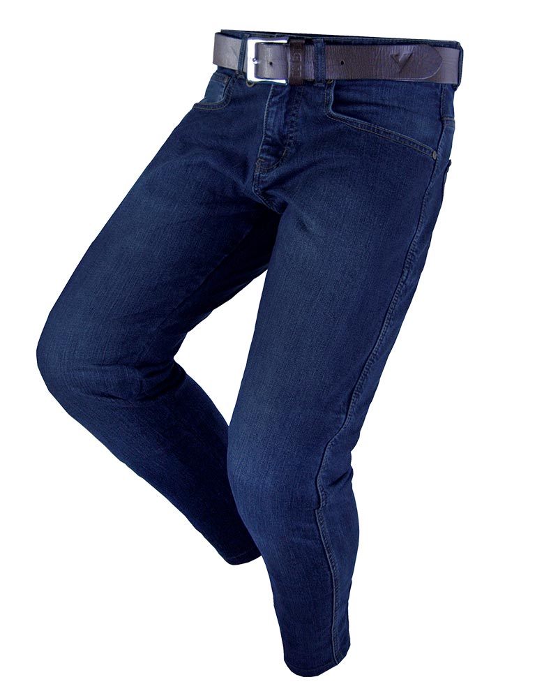 By City Route II Motorcycle Jeans Dark Blue | Veloce Club