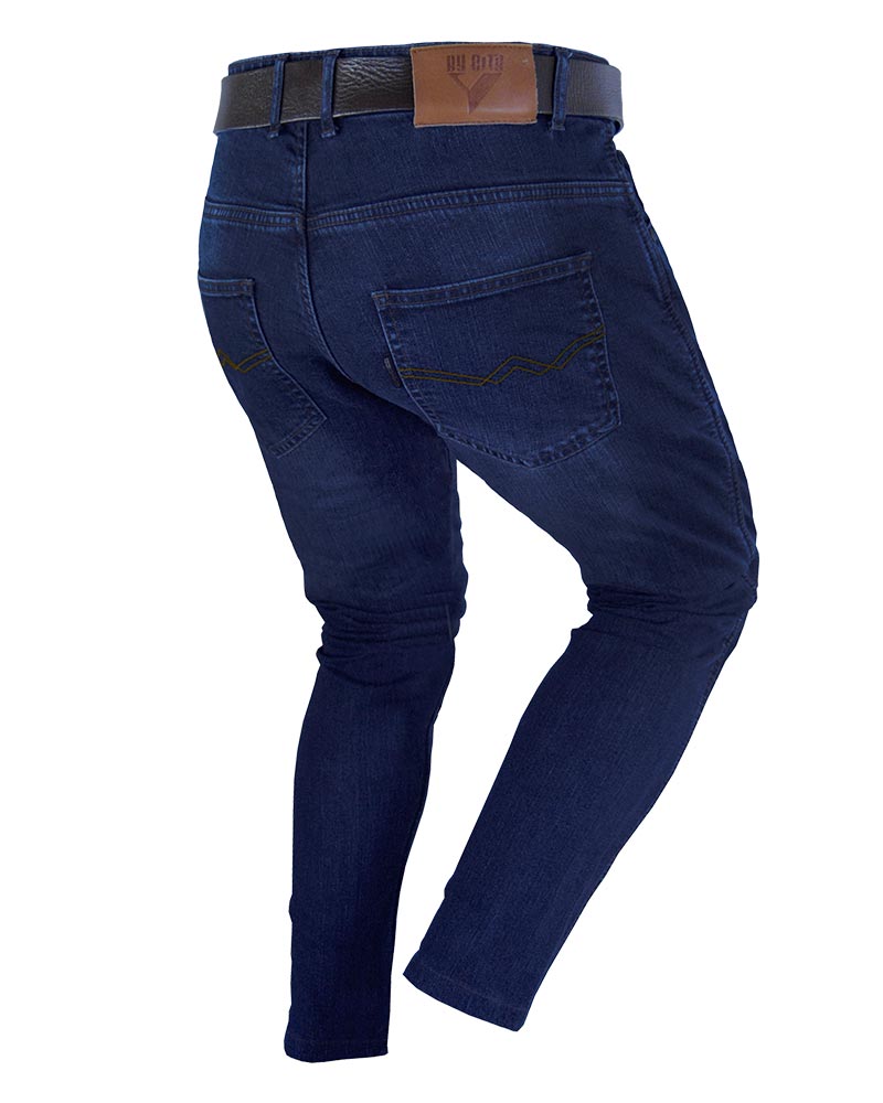 By City Route II Motorcycle Jeans Dark Blue | Veloce Club