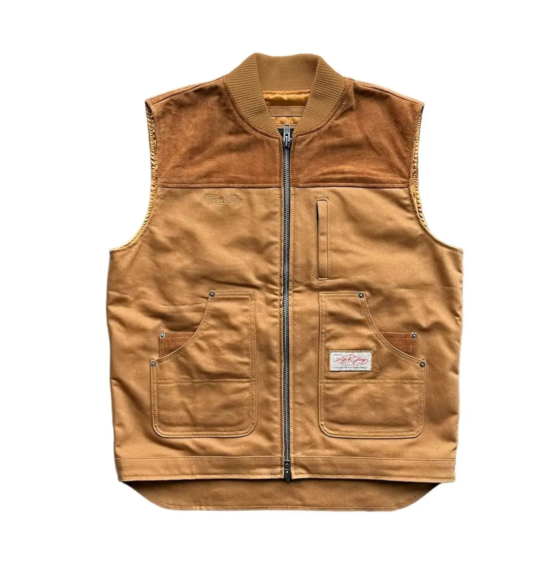Age of Glory Cabin Vest in Caramel - available at Veloce Club