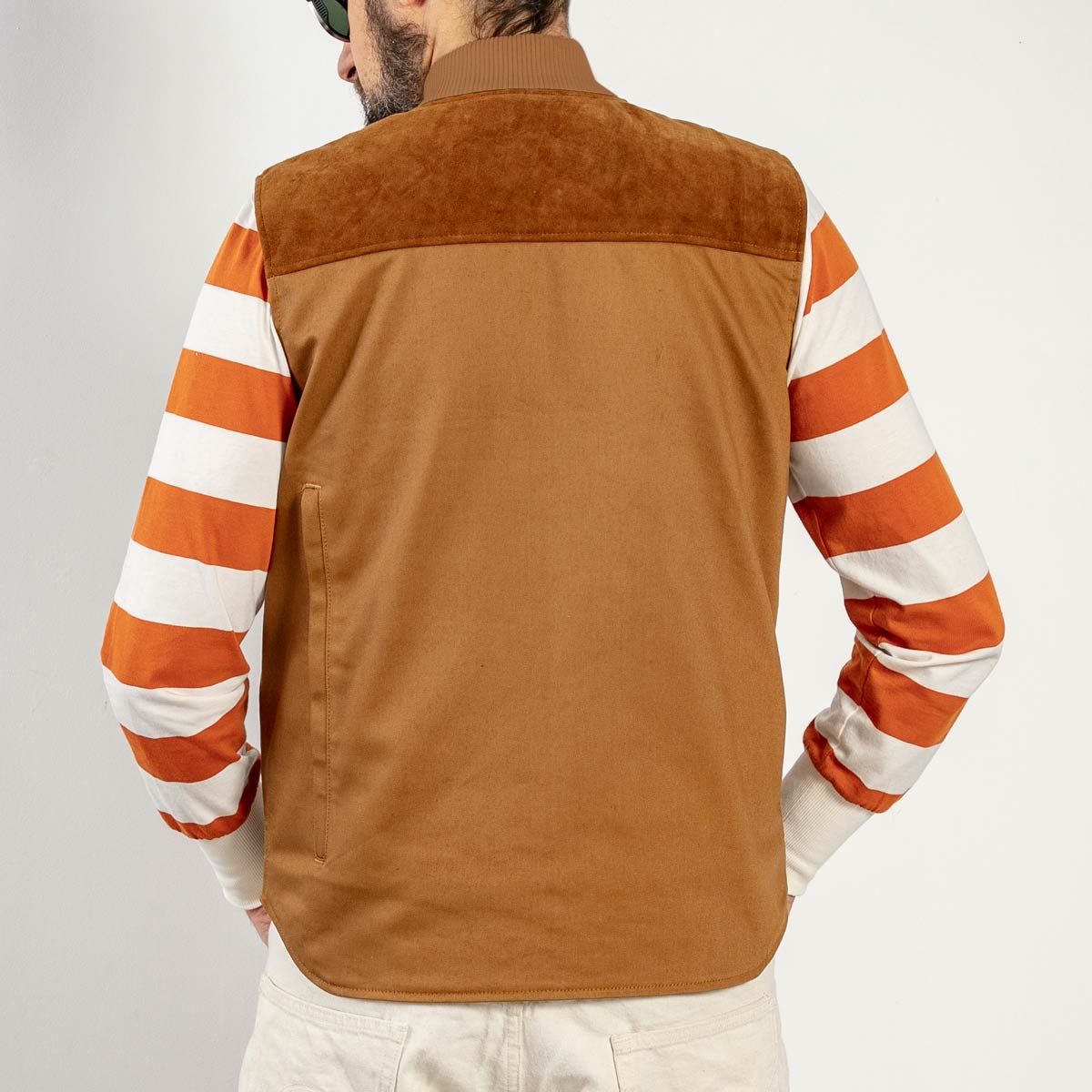 Age of Glory Cabin Vest in Caramel - available at Veloce Club