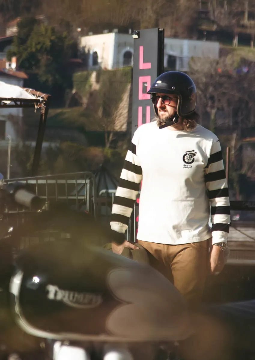 Age of Glory Champs Long Sleeve in Off White