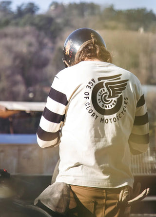 Age of Glory Champs Long Sleeve in Off White
