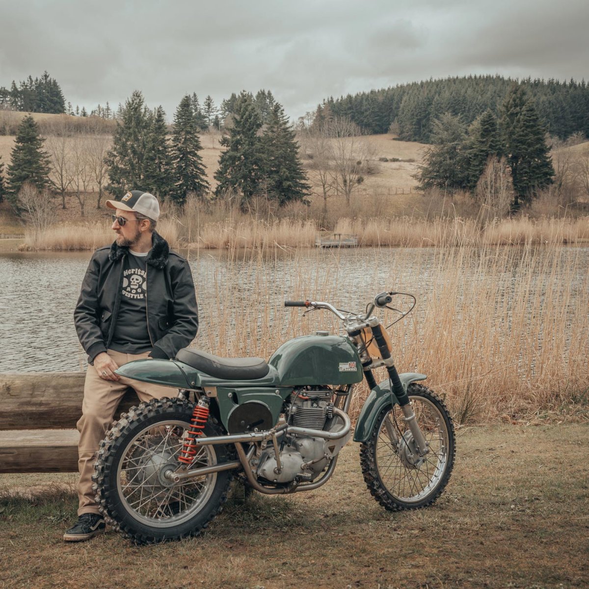 Age of Glory Cockpit Jacket in Black - available at Veloce Club