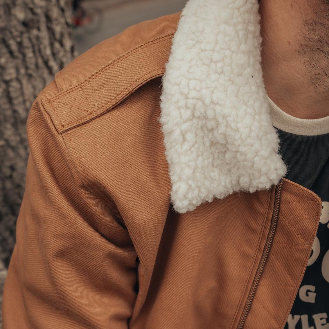 Age of Glory Cockpit Jacket in Caramel - available at Veloce Club