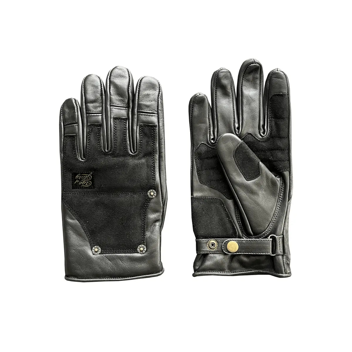 Age of Glory Crafter Motorcycle Gloves Black | Veloce Club