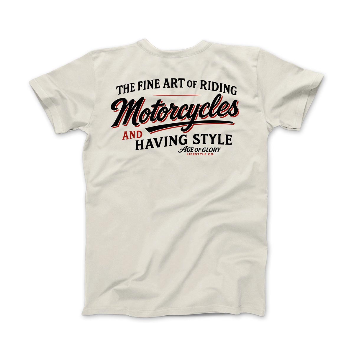 Age of Glory Fine Art T-shirt Ecru | Veloce Club