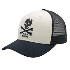 Age of Glory Marauder Trucker Cap in off - white and black