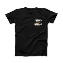 Age of Glory Faster T-Shirt Washed Black | Veloce Club