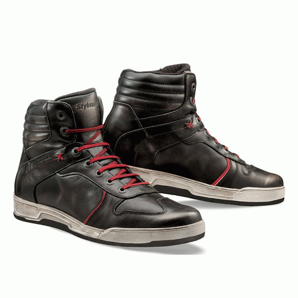 Stylmartin Iron Waterproof Motorcycle Sneaker in Black | Veloce Club