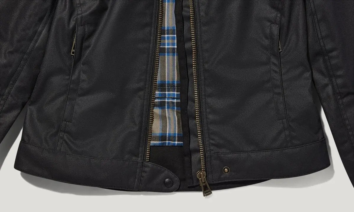 Belstaff Bamburgh Women's Motorcycle Jacket - Black | Veloce Club