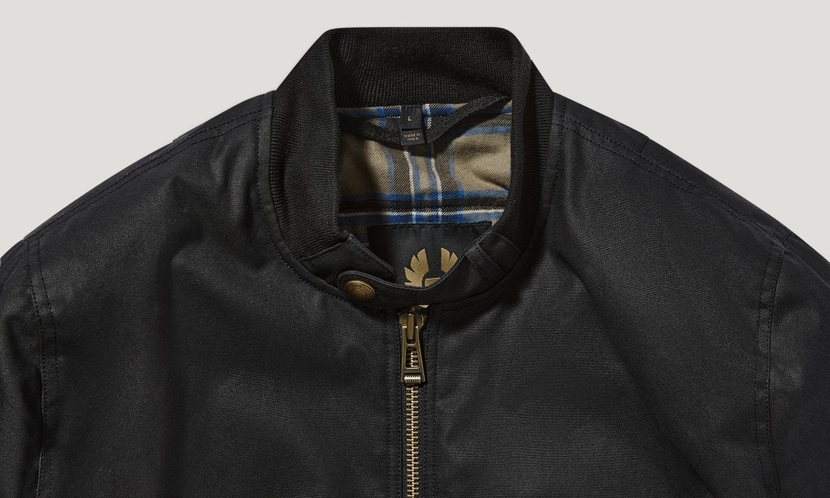 Belstaff Brecon Motorcycle Bomber - Black | Veloce Club