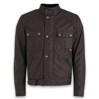 Belstaff Brooklands Waxed Cotton Jacket in Mahogany