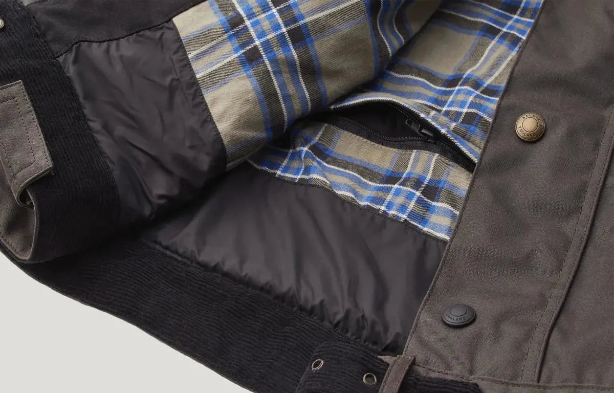 Belstaff Brooklands Waxed Cotton Jacket - Mahogany | Veloce Club