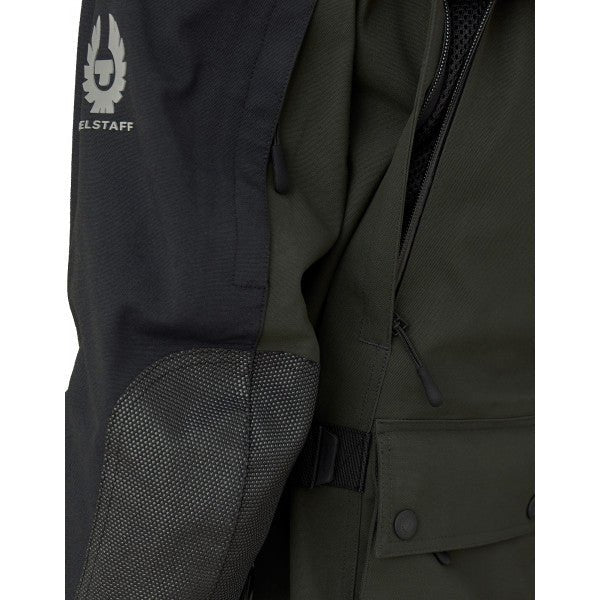 Belstaff Long Way Up Gore-Tex Pro Jacket Dark Olive | Veloce Club