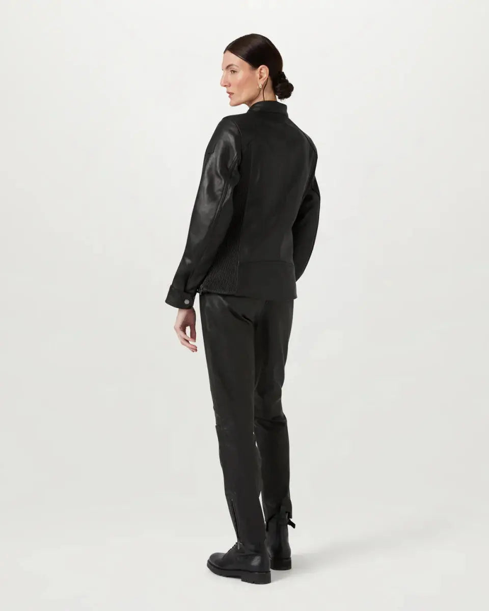 Belstaff Penrith Women's Motorcycle Jacket - Black |Veloce Club