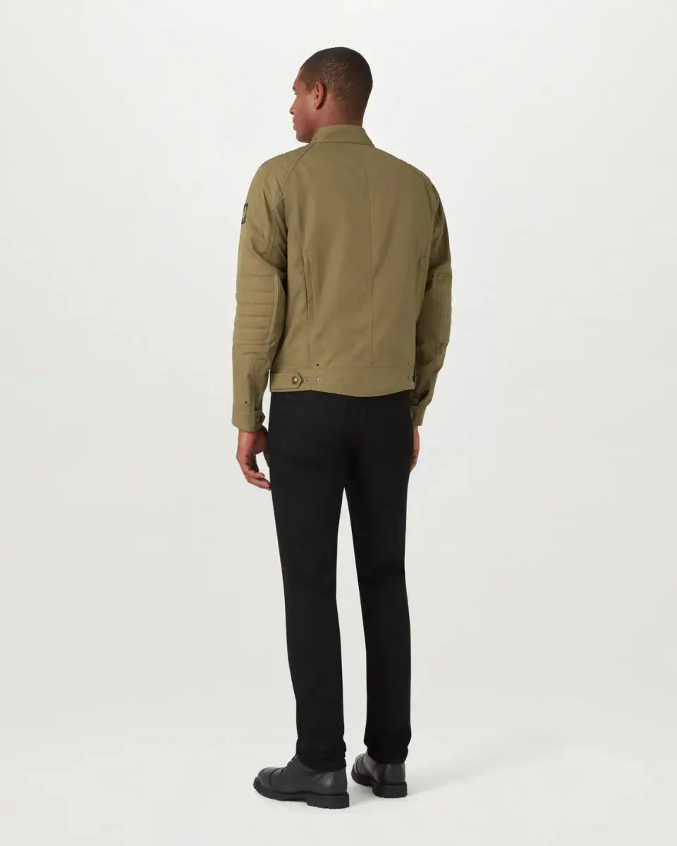 Belstaff Roberts Motorcycle Jacket in Olive | Veloce Club