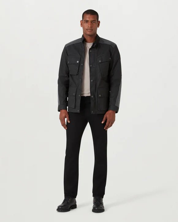 Belstaff Trackmaster Ultracore 8oz Jacket - Black | Veloce Club
