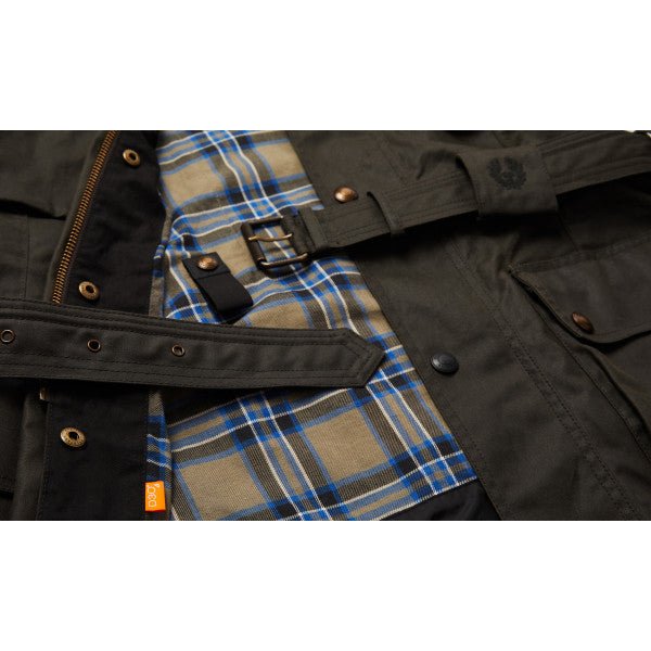 Belstaff Trialmaster Jacket in Olive - available at Veloce Club