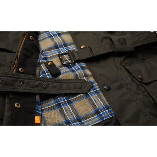 Belstaff Trialmaster Jacket in Olive - available at Veloce Club