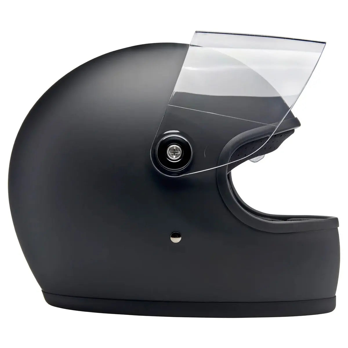 Biltwell Gringo S Helmet - Flat Black - available at Veloce Club