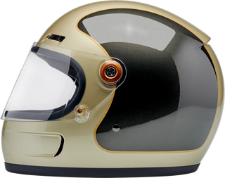 Biltwell Gringo SV Helmet in Metallic Champagne / Charcoal Tracker - available at Veloce Club