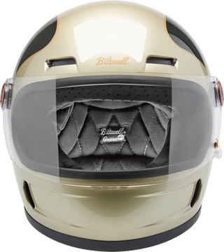 Biltwell Gringo SV Helmet in Metallic Champagne / Charcoal Tracker - available at Veloce Club