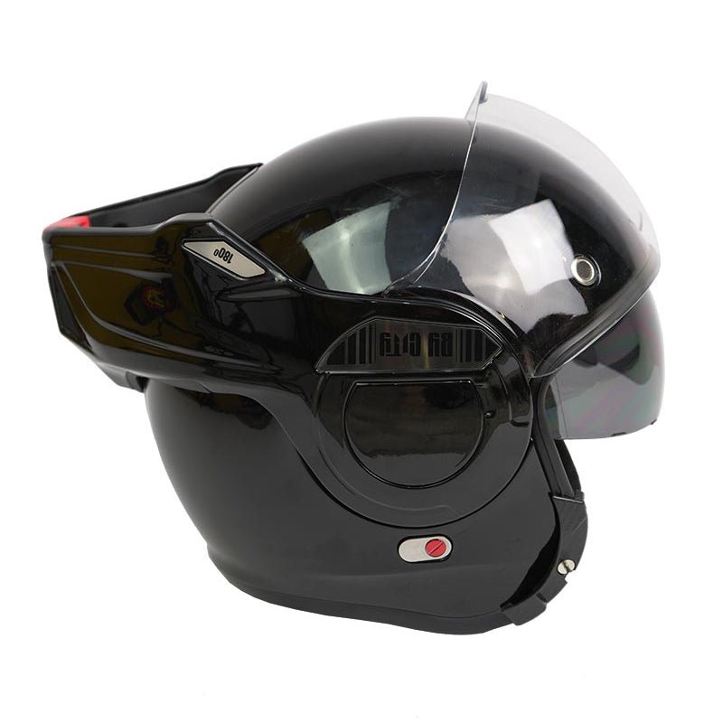 By City 180 Tech Flip Front Helmet - Black - available at Veloce Club