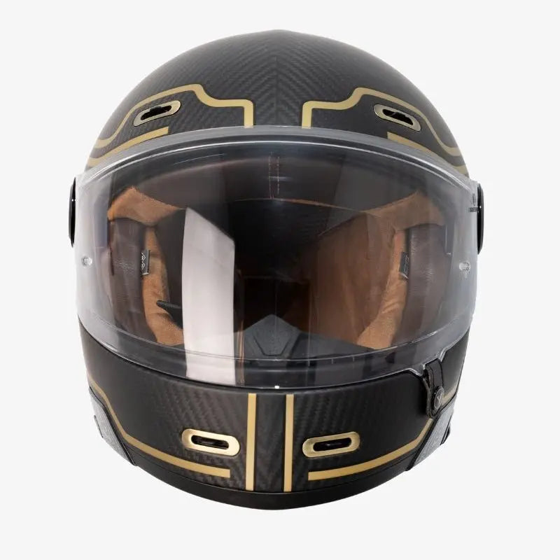 By City 90 Degrees Helmet - Gold Carbon - available at Veloce Club