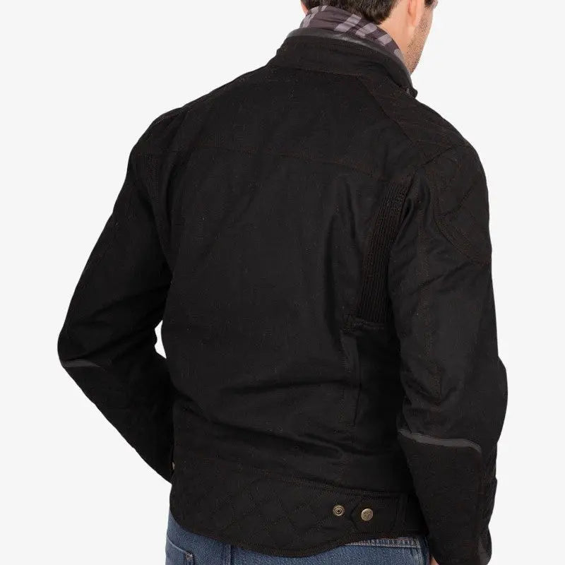 By City Belfast III Motorcycle Jacket in Black | Veloce Club