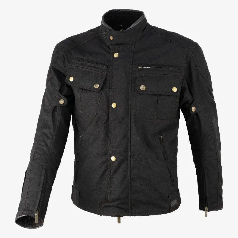 By City Belfast III Motorcycle Jacket in Black | Veloce Club