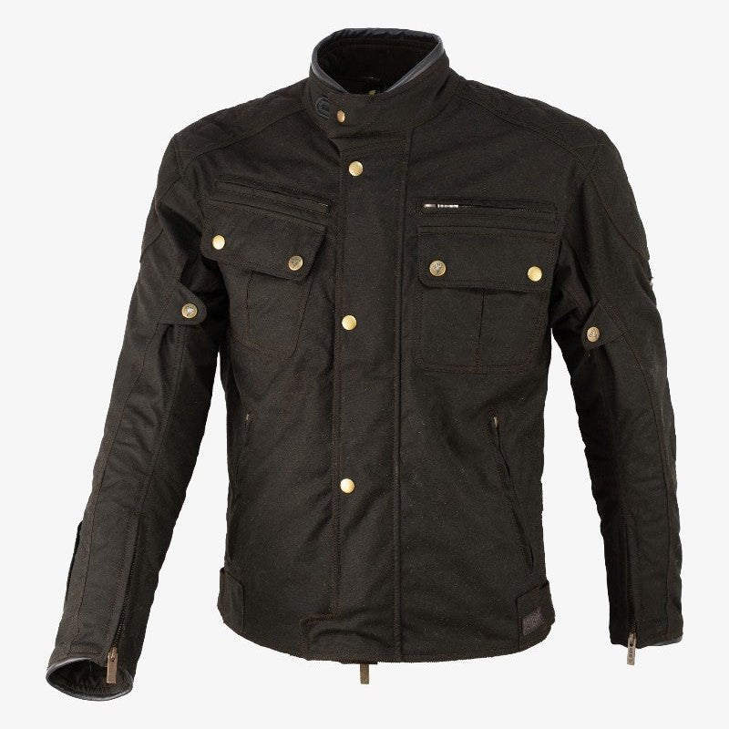 By City Belfast III Motorcycle Jacket in Green | Veloce Club