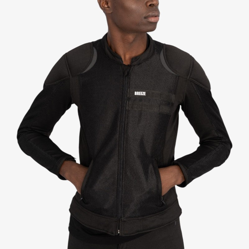By City Breeze Motorcycle Jacket in Black | Veloce Club