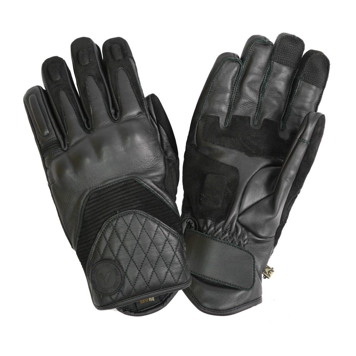 By City Cafe III Mens Gloves in Black